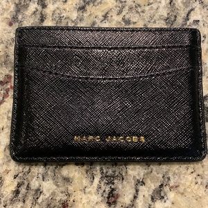 Marc Jacobs Leather Card Holder Wallet
